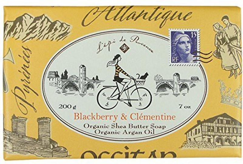 L'Epi de Provence Tour France Atlantic Blackberry Clementine French Organic Soap(200 g)