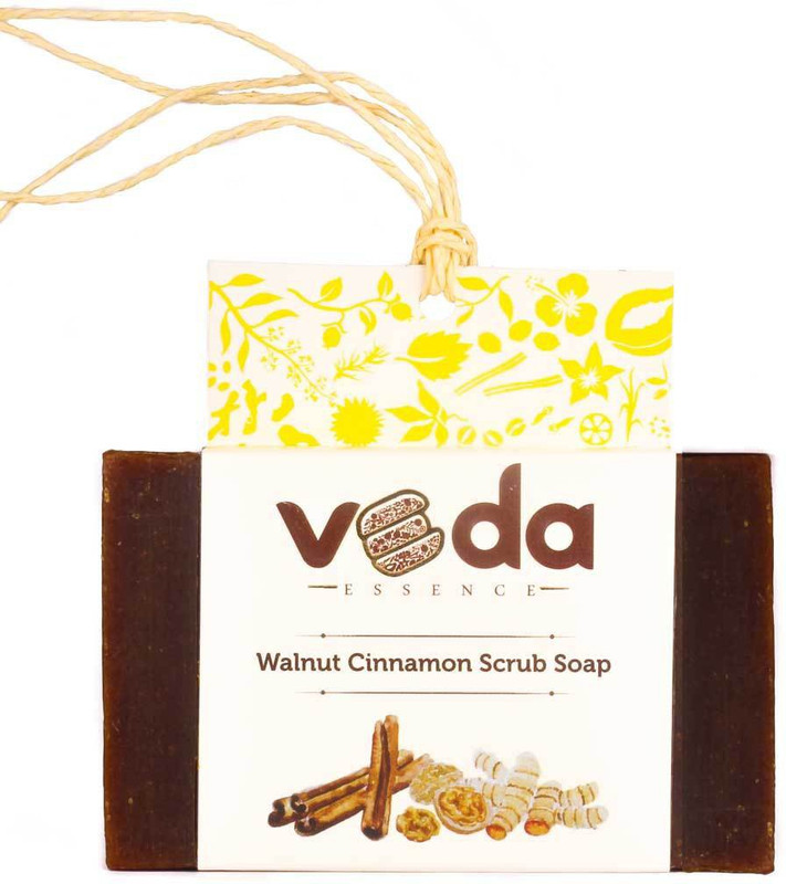 Veda Essence Walnut Cinnamon Scrub Soap(125 g)