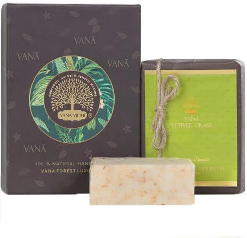 VANA VIDHI Vetiver Grass Cleanser(75 g)