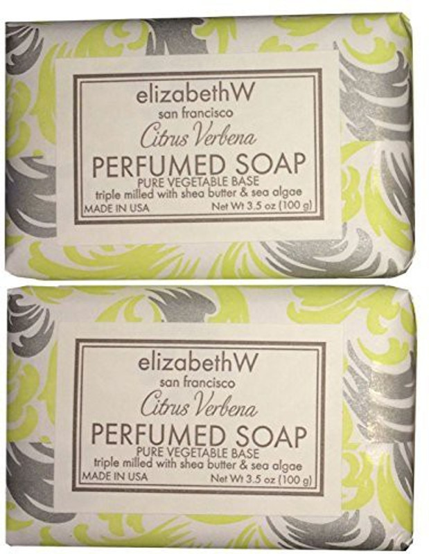 elizabeth W Perfumed Soap, Citrus Verbena(2 x 50 g)