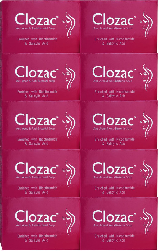 Clozac Anti Acne Soap(10 x 75 g)