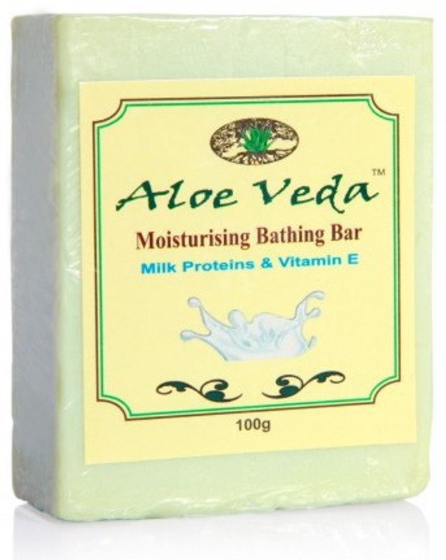Aloe Veda Moisturising Bathing Bar Milk Protein & vitamin E(100 g)