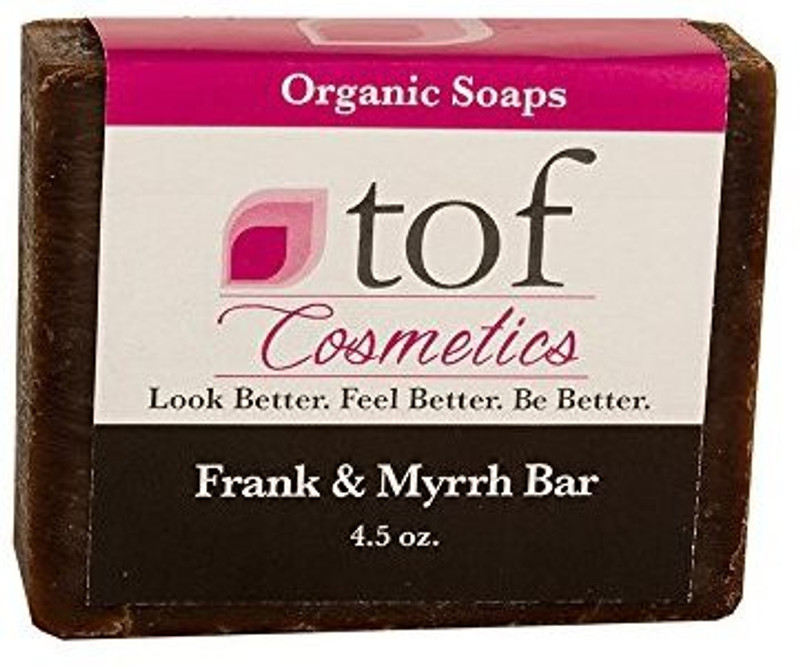 The Organic Face All Natural Organic Bath and Body Soaps (Frank & Myrrh Bar)(135 ml)