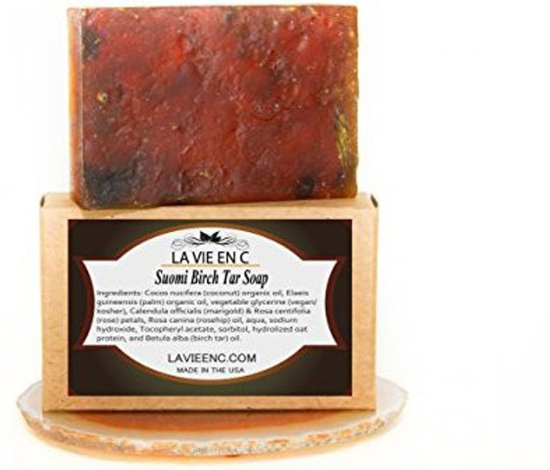 La Vie En C Suomi Birch Tar Soap With Vitamins E And C(113.36 g)