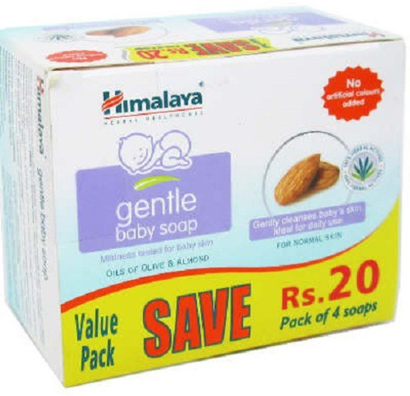 Himalaya Gentle Baby Soap Value Pack (300 g)(4 x 75 g)
