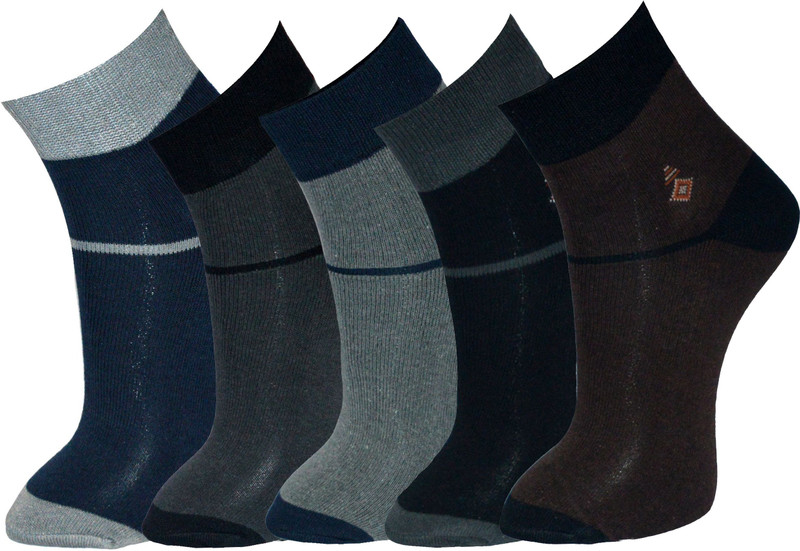 Grace excel Men Graphic Print Ankle Length(Pack of 5)