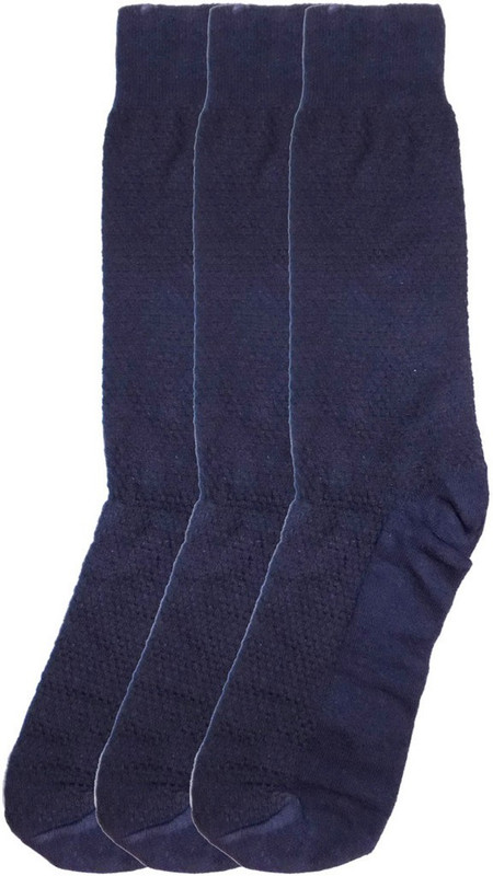 Forty Hands Men Self Design Mid-Calf/Crew