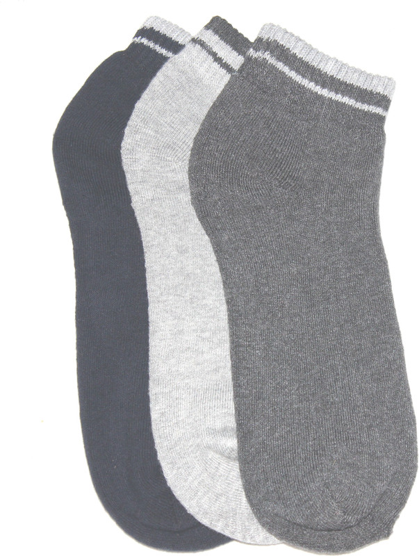 Solestice Women Solid Ankle Length(Pack of 3)