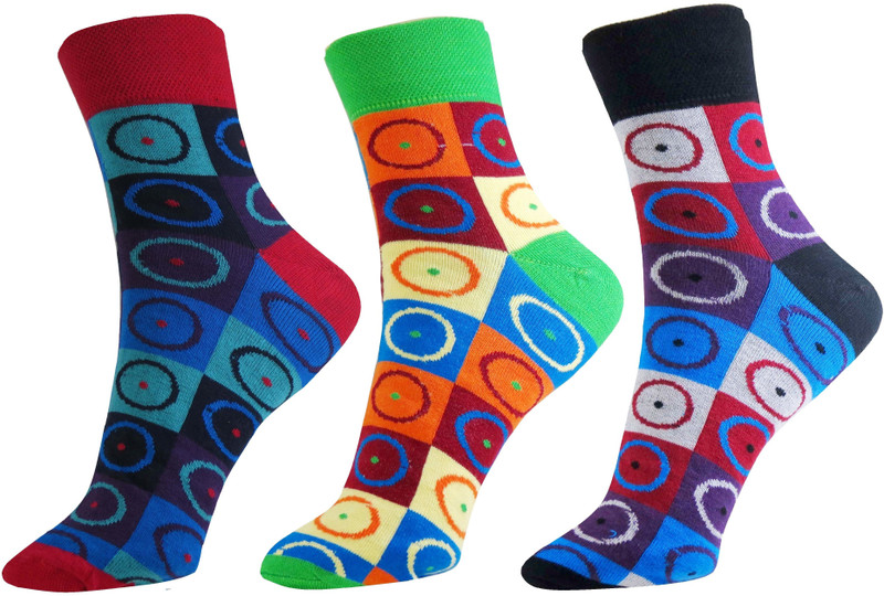 Neska Moda Women Geometric Print Ankle Length(Pack of 3) Neska Moda Women Geometric Print Ankle Length(Pack of 3)