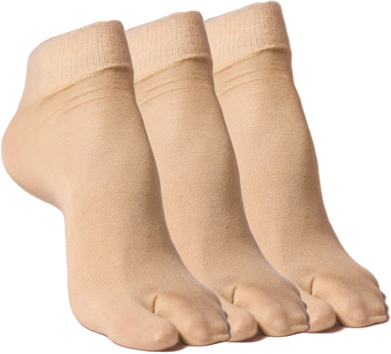 Simon Women Solid Ankle Length(Pack of 3)