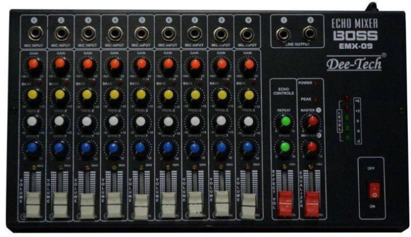 Dee Tech EMX-09 Analog Sound Mixer