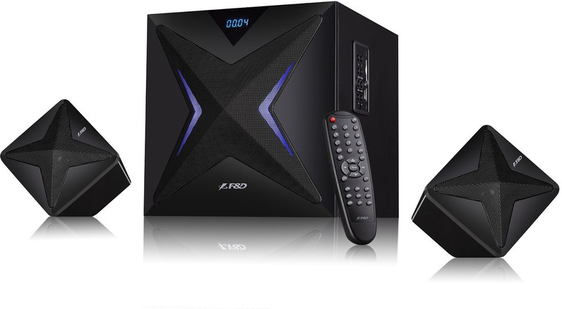 F&D F550X 56 W Bluetooth Home Audio Speaker(Black, 2.1 Channel)