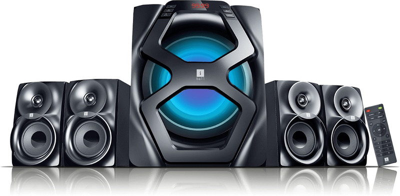 Iball Breathless BT49 Mini Hi-Fi System(Black)
