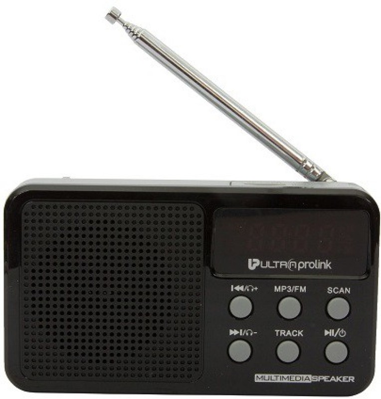 UltraProlink Retro multimedia speaker Home Audio Speaker(Black, 2.1 Channel)