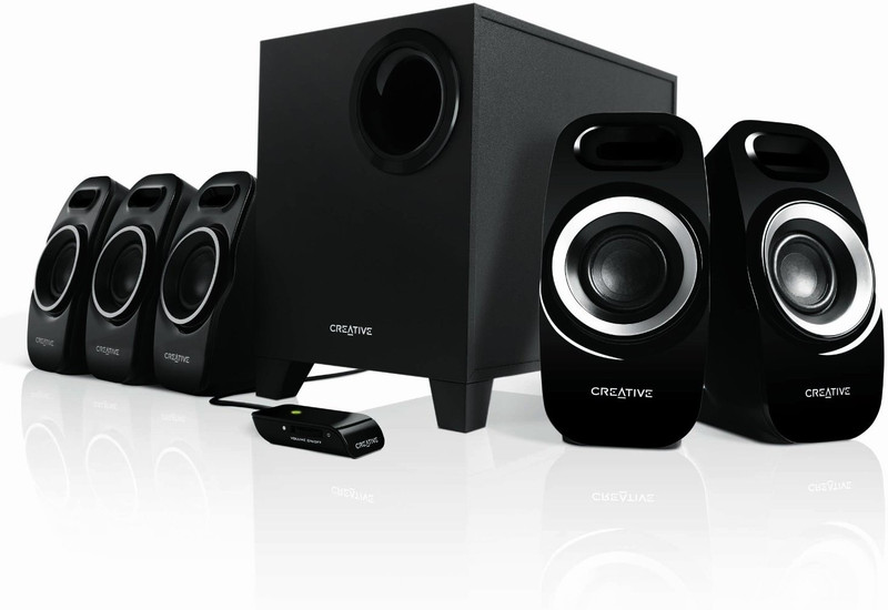 CREATIVE Inspire T6300 40 W Home Theatre(Black, 5.1 Channel)