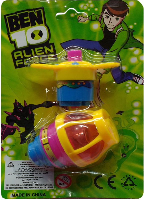 Darling Toys Ben 10 lighting spinning top(Multicolor)