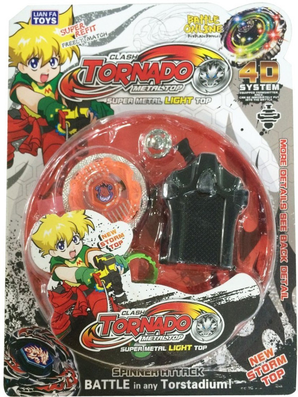 Toygully 4D Tornado – Metal Beyblade(Pink)