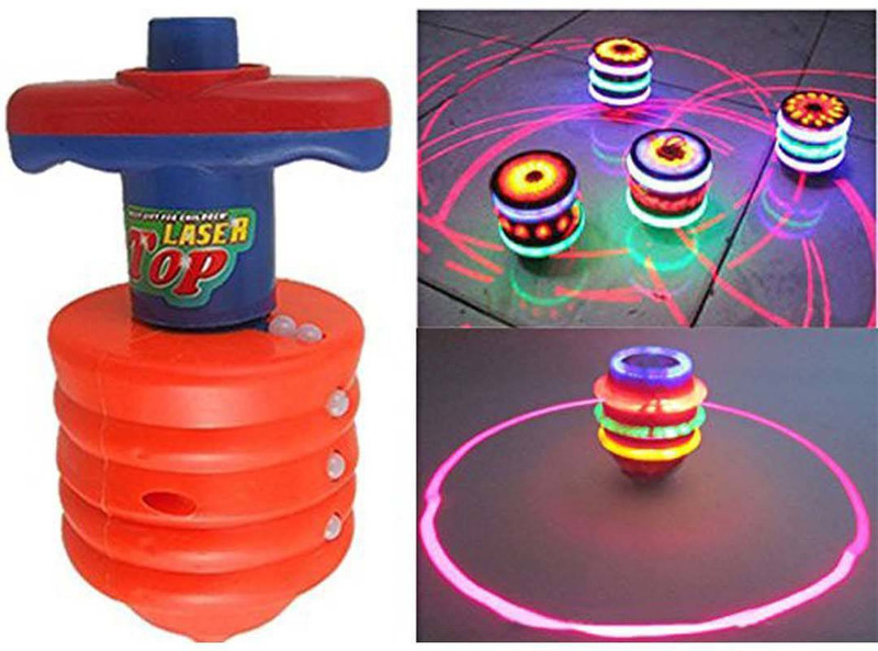 BBE Spinning Laser Top(Red)