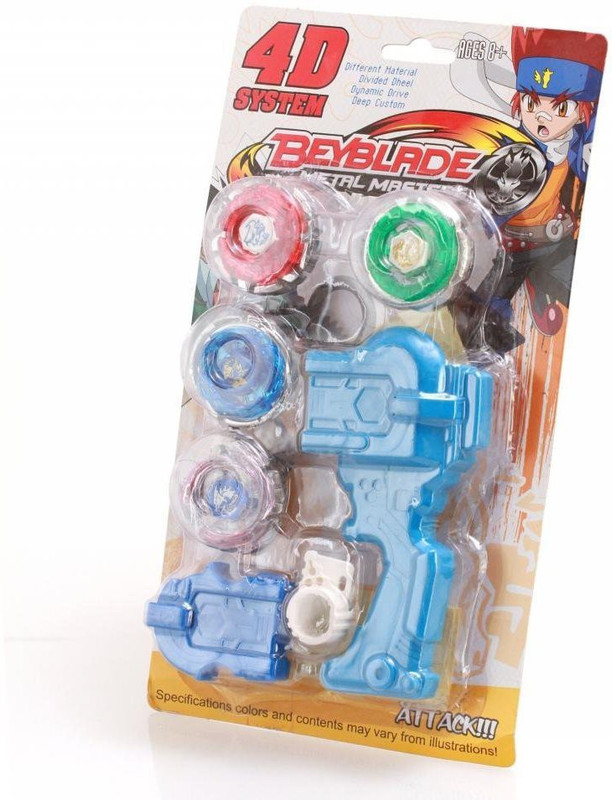 New Pinch BeyBlade 4 Pcs Set(Multicolor)(Multicolor)