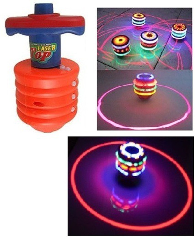 Unica Laser Spinning Top with Music and Lightning(Multicolor)