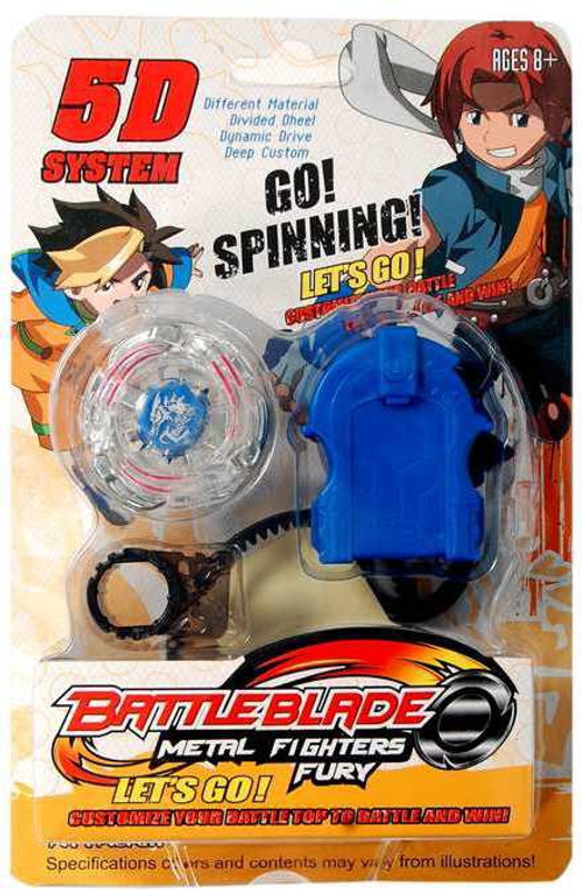 New Pinch 5D System Metal Master Fury Beyblade(Multicolor)