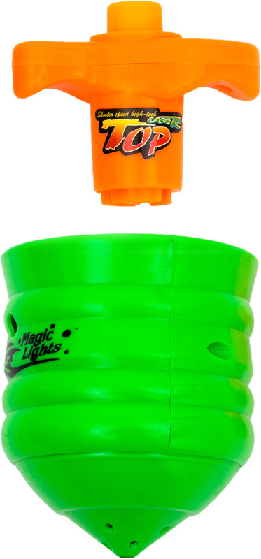 Aaryan Enterprise Spinning Top With LED Lights and Laser(Multicolor)