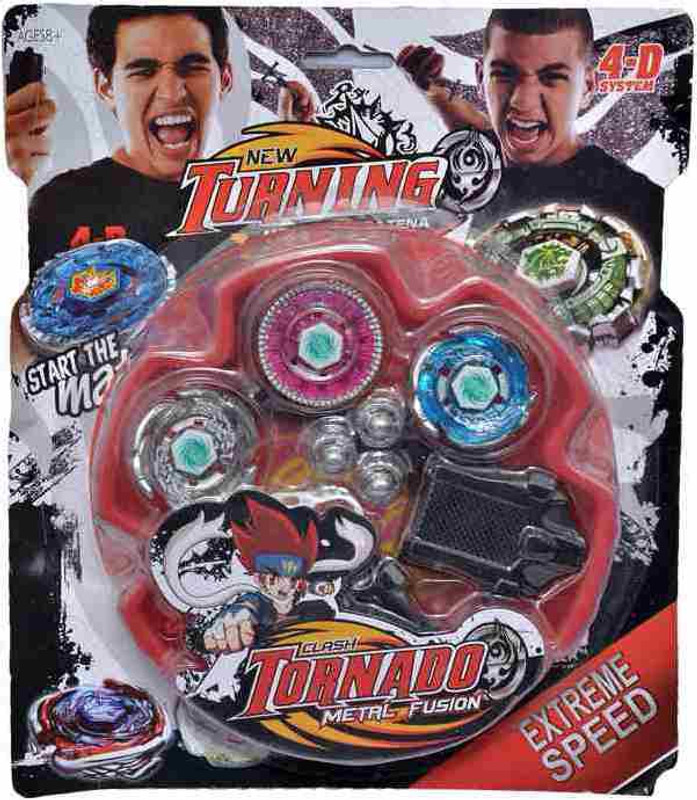 Fantasy India Turning Tornado Customize Battle Top Bayblade(Multicolor)