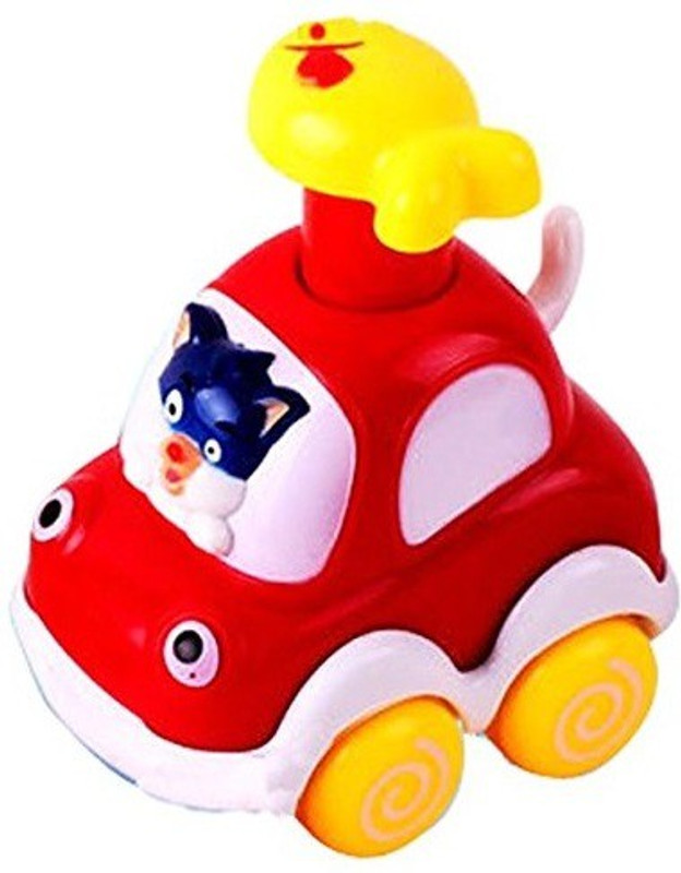 Flying Toyszer Press N Go Animal Car(Multicolor)