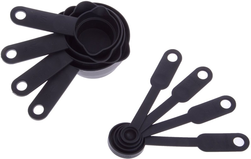 Lowprice Online Plastic Measuring Spoon Set(Pack of 8)