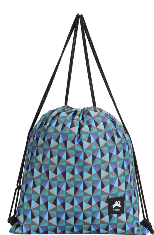 PinStar Zynga String Backpack - Graphic Grey (XL) Drawstring Bag(Black, Backpack) PinStar Zynga String Backpack - Graphic Grey (XL) Drawstring Bag(Black, Backpack)