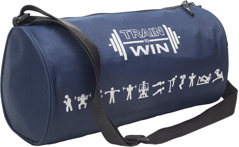 Cosmus Fitwell - Navy Blue Gym Bag(Blue, Kit Bag)