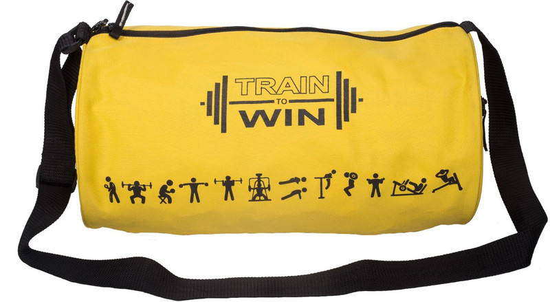 Cosmus Fitwell - Yellow Gym Bag(Yellow, Kit Bag)