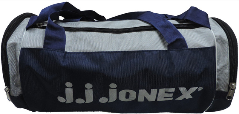 Jonex Navy & Silver Gym bag(Multicolor, Kit Bag)