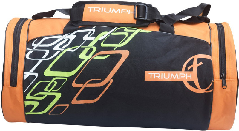 Triumph Pro-77-Black Orange Multipurpose Bag(Multicolor, Backpack)