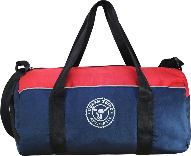 Urban Tribe Barrel Gym Bag Gym Bag(Blue, Sling Bag)