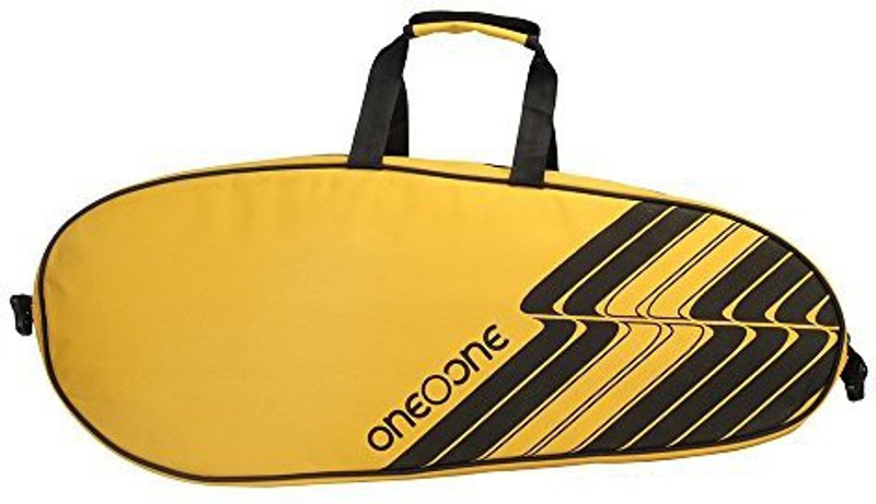 One O One Lines double sport bag(Yellow, Kit Bag) One O One Lines double sport bag(Yellow, Kit Bag)