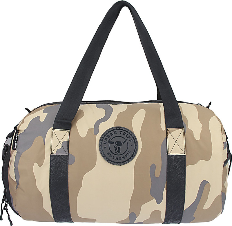 Urban Tribe Troops Gym Bag(Brown, Kit Bag)