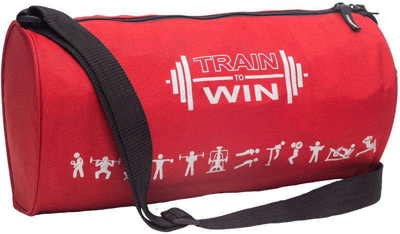 Cosmus Fitwel Red Gym Bag(Red, Kit Bag)