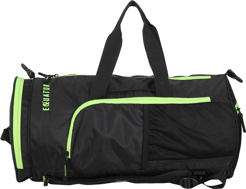 Equator Equator Quadriceps Multipurpose Gym and Travel Backpack - Black (OS) Backpack(Black, Backpack)