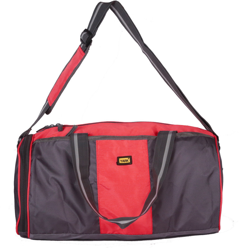 Yark Shoe Pouch Duffel Bag(Red, Kit Bag)