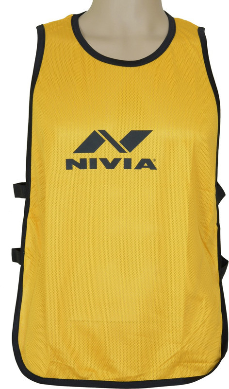 Nivia 1 Sport Bibs(Golden Yellow)