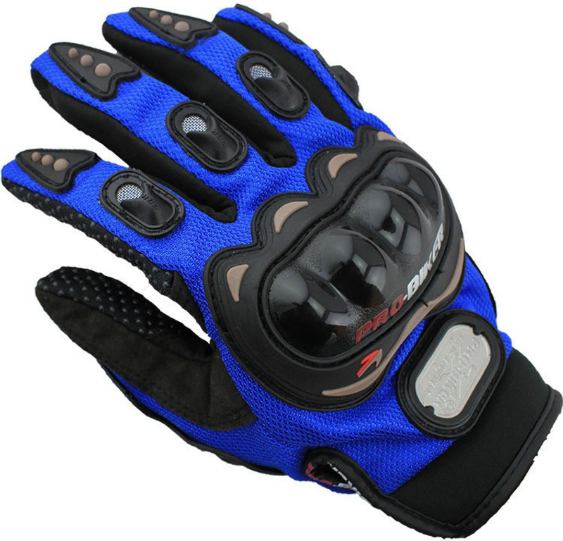 meenu arts PRO-BIKER-Blu-M-XL-16 Cycling Gloves(Blue)