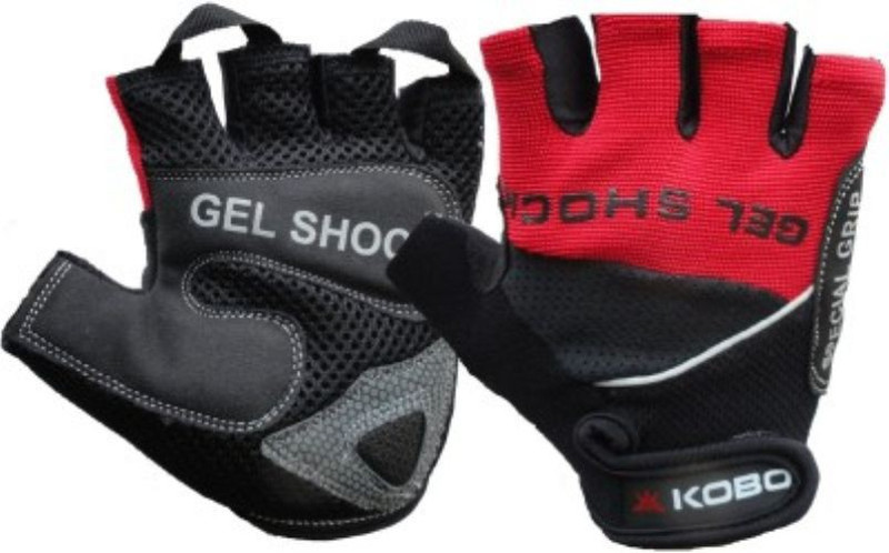 Kobo WTG-04 Gym & Fitness Gloves (M, Red)