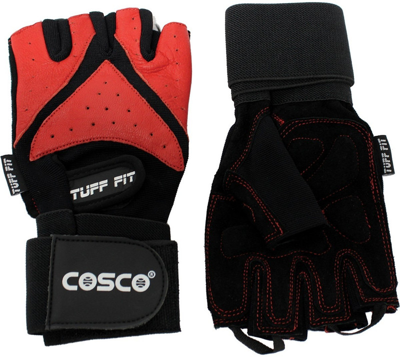 Cosco Tuff 28070 Gym & Fitness Gloves (XL, Multicolor)