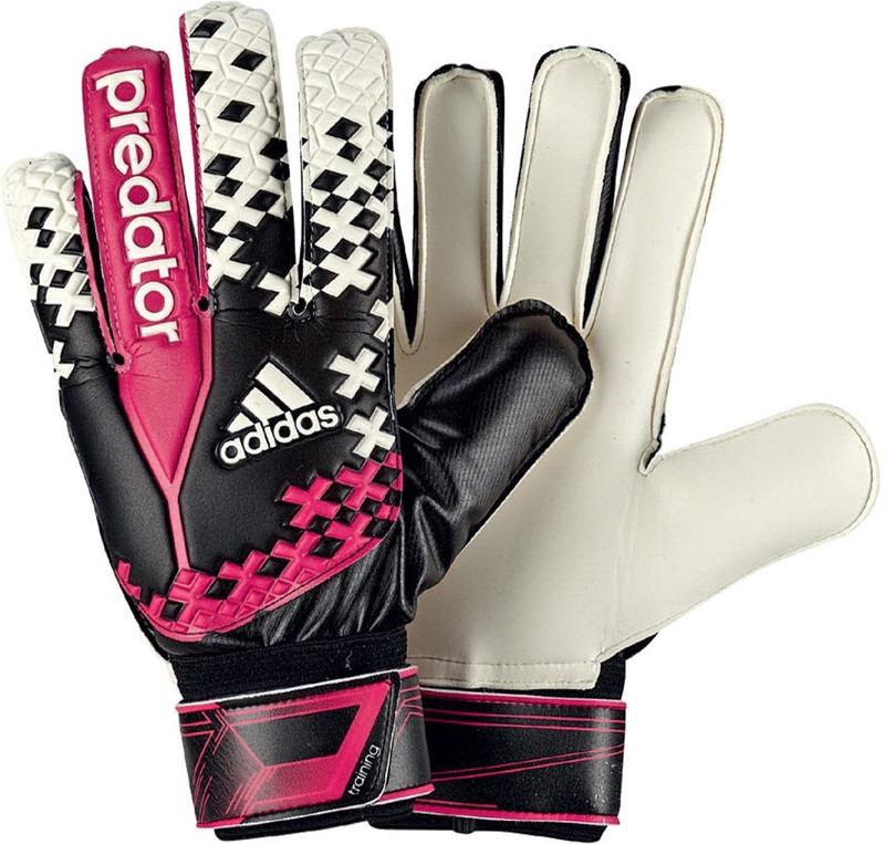 ADIDAS Pred Training Goalkeeping Gloves (Size-4, Orange, White)