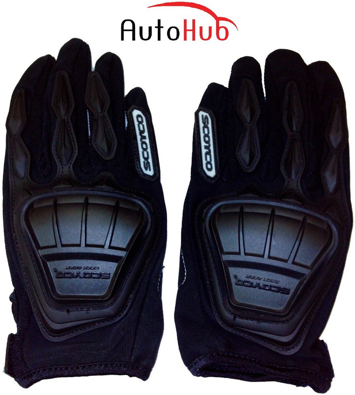 Auto Hub Scoyco Riding Gloves(Black)