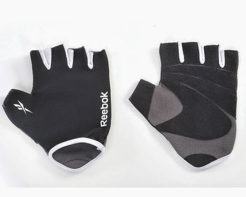 REEBOK Elements Gym & Fitness Gloves (L, Black)