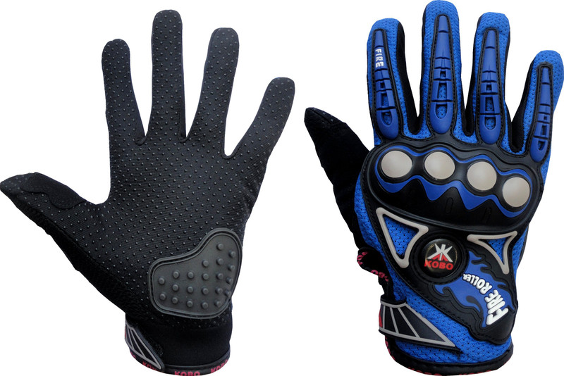 Kobo 3805 Cycling Gloves (XL, Black, Blue) Kobo 3805 Cycling Gloves (XL, Black, Blue)