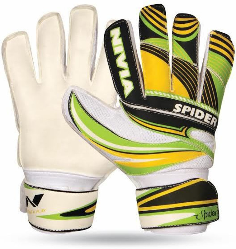 Nivia Ditmar Spider Goalkeeping Gloves (L, Multicolor)