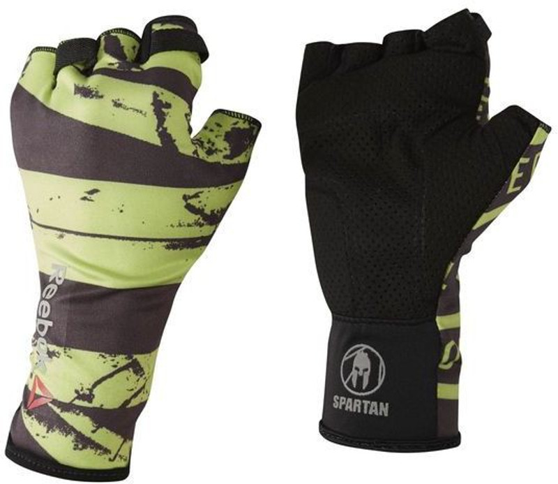 REEBOK SPARTAN GLOVES Gym & Fitness Gloves (M, Black)